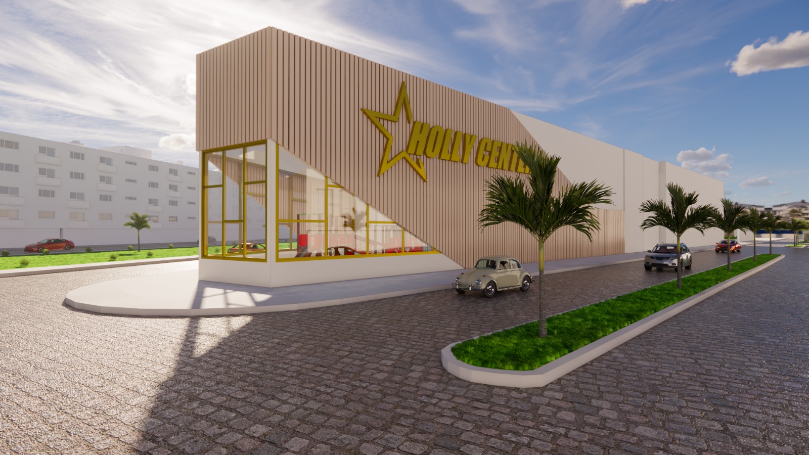 Fachada Principal Holly Center