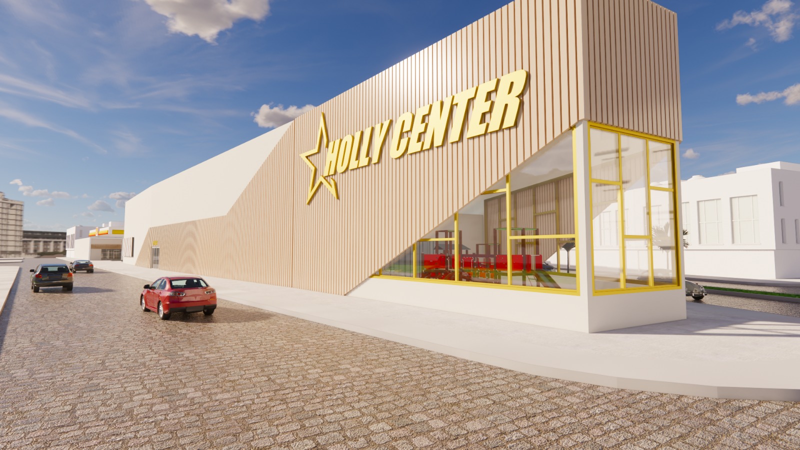 Área de Estacionamento Holly Center